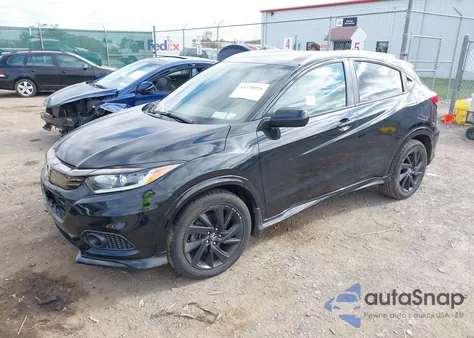 2021 Honda Hr-V Awd Sport из США, поврежденный, VIN 3CZRU6H19MM703654